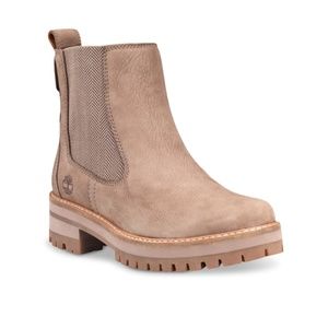 Timberland Women's Courmayeur Valley Chelsea (Size 8.5 US) Taupe